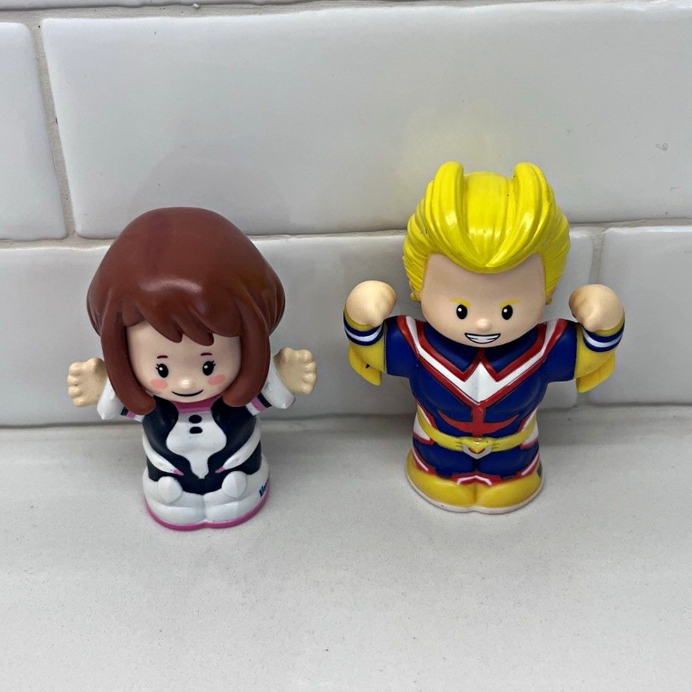 Fisher-Price Little People My Hero Academia All Might & Ochaco 2-Pack